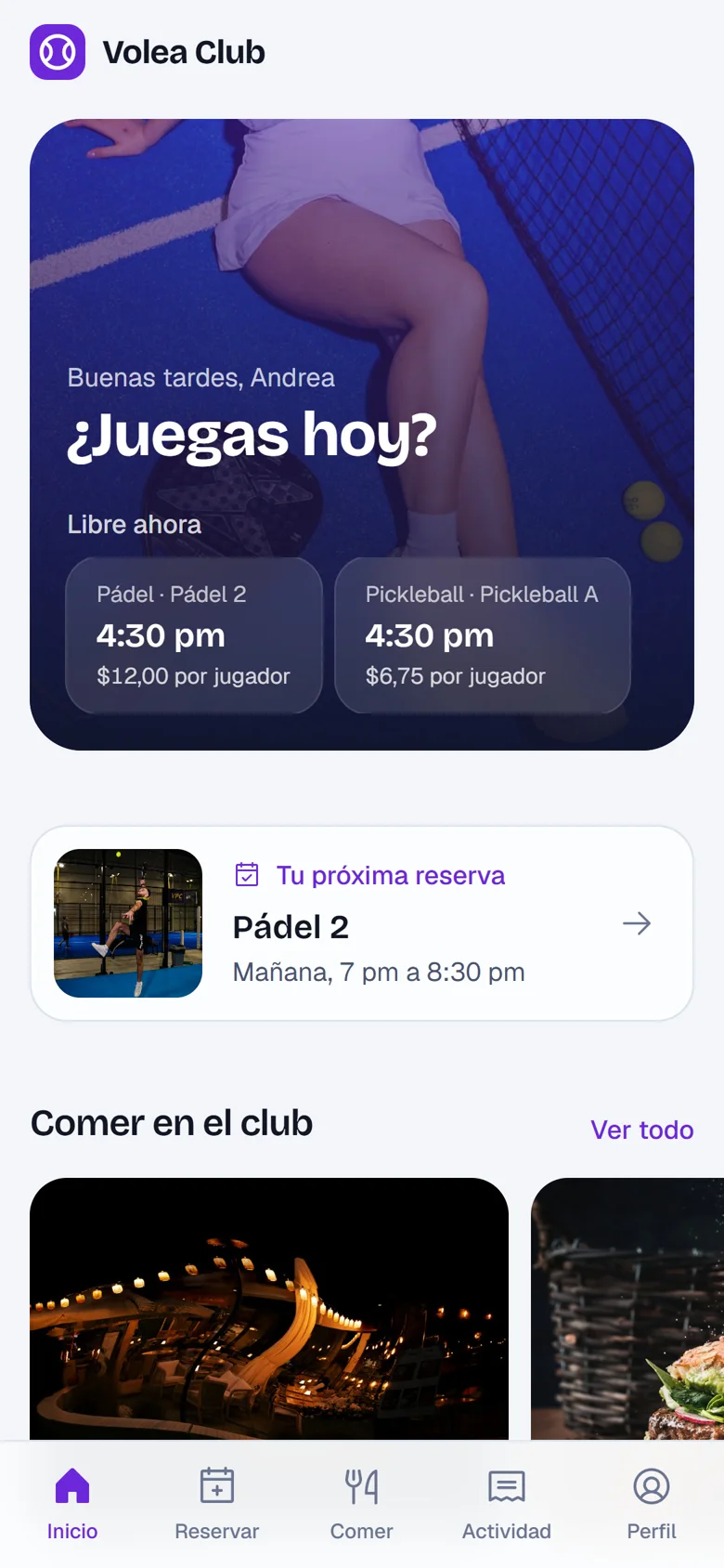 App de Volea Club